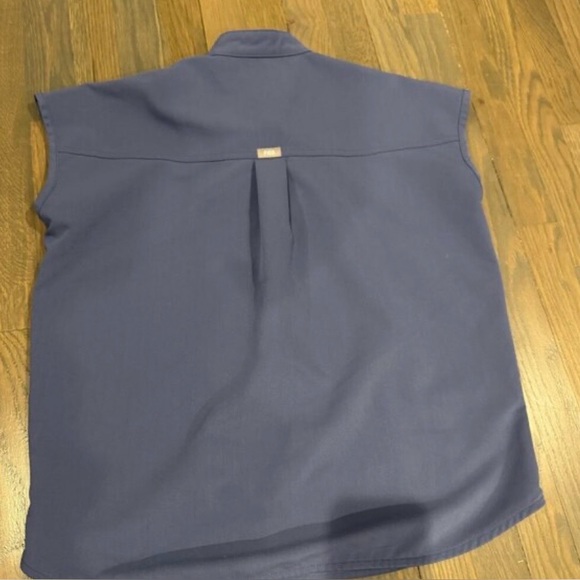 Figs Technical Collection Light blue Rafaela Top - Picture 2 of 2